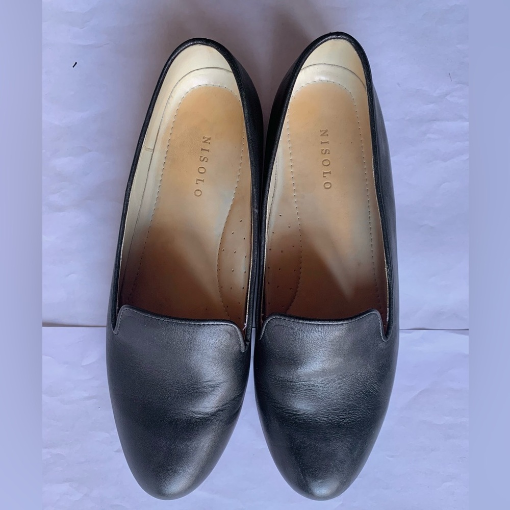 Nisolo Leather Loafers Flats Size 9.5 made in Peru